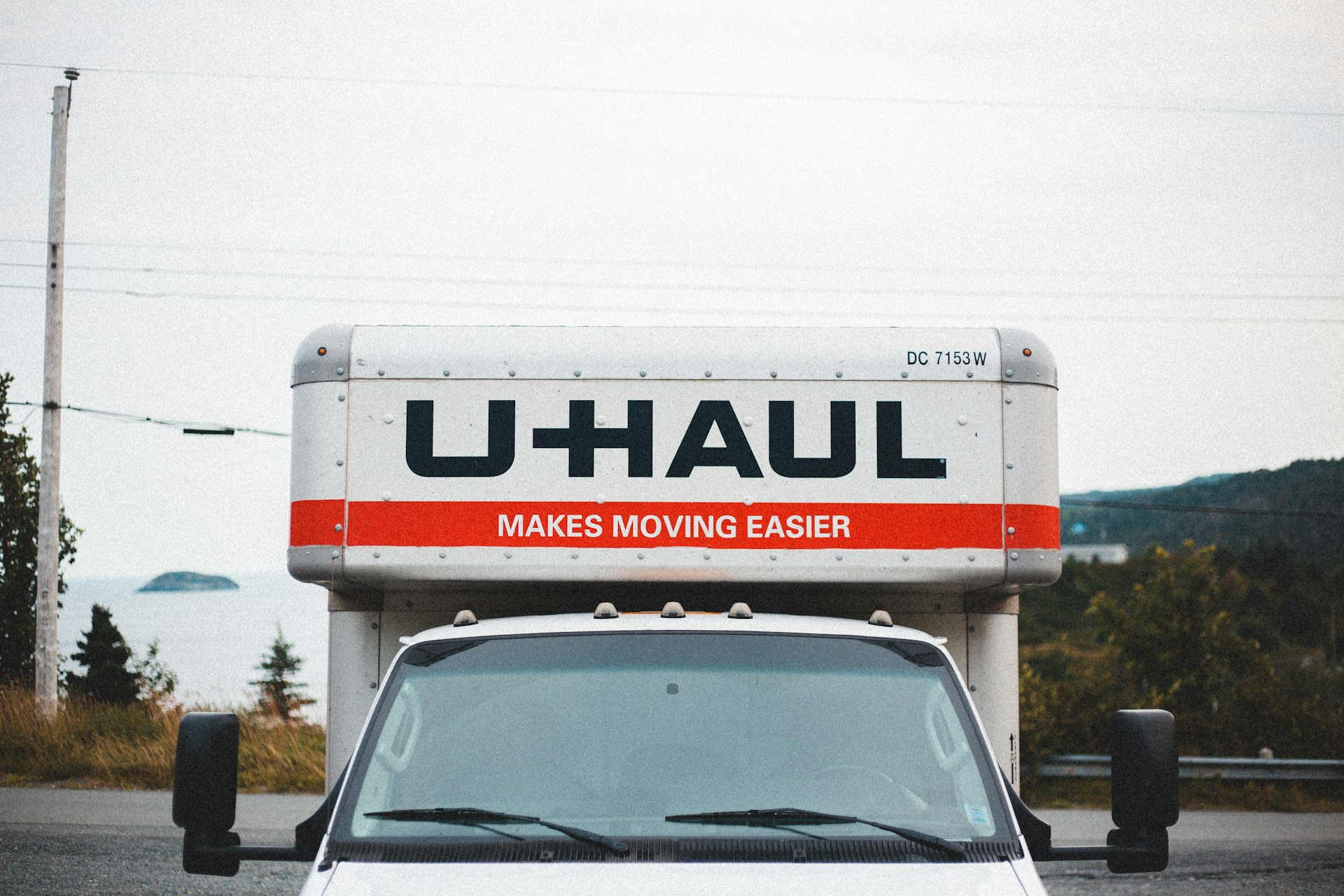 Man with van ready for a local delivery
